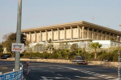 Le Parlement Israelien : La Knesset